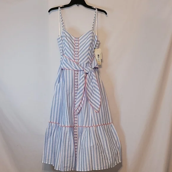 𝅺Eliza J Button Down Fit and Flare Dress - Picture 8 of 15